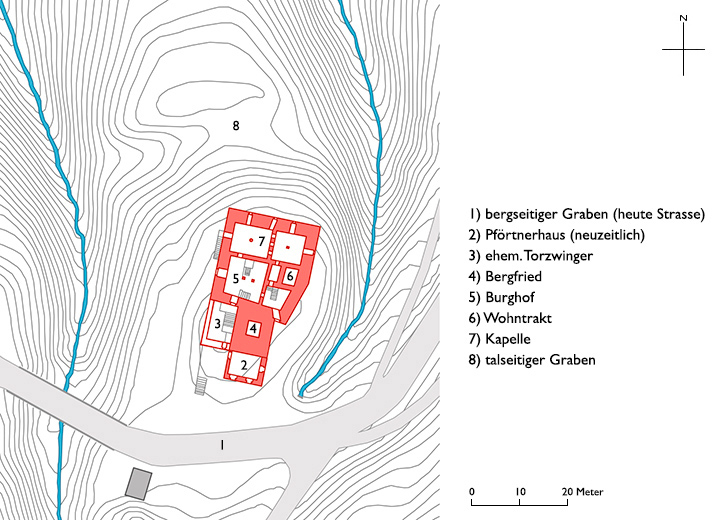 Grundriss St. Annaschloss