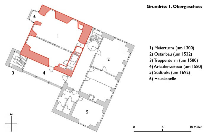 Grundriss Rosenburg