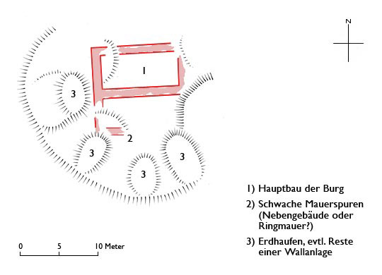 Grundriss Rossberg