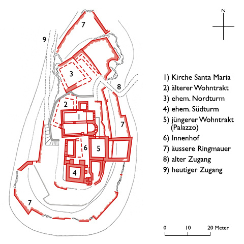 Grundriss Santa Maria