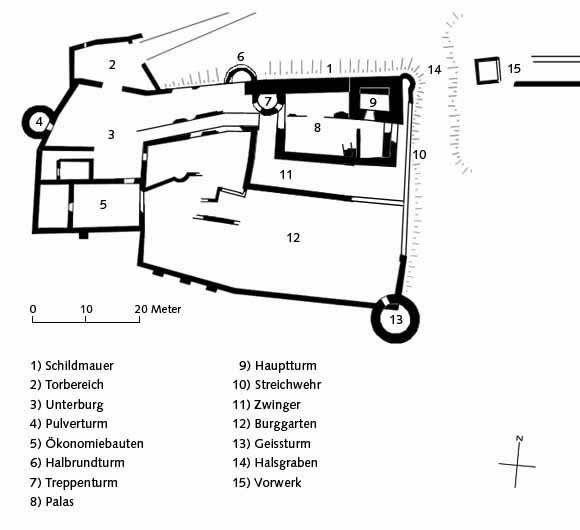 Grundriss Schenkenberg