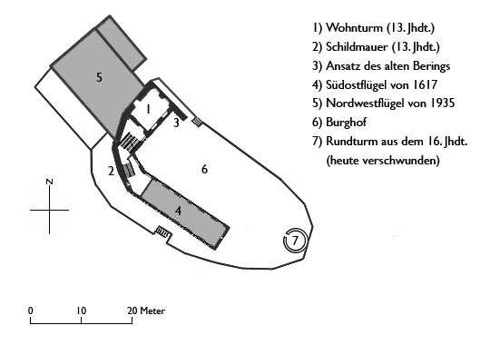 Grundriss Schwandegg