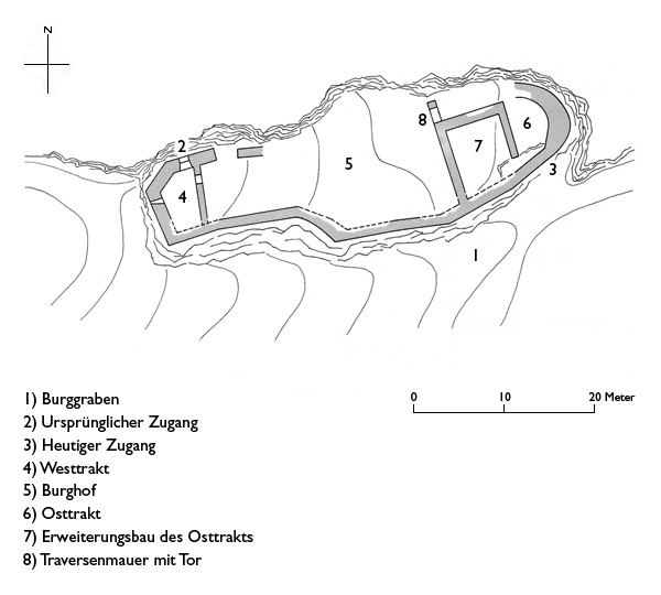 Grundriss Schwarzenstein