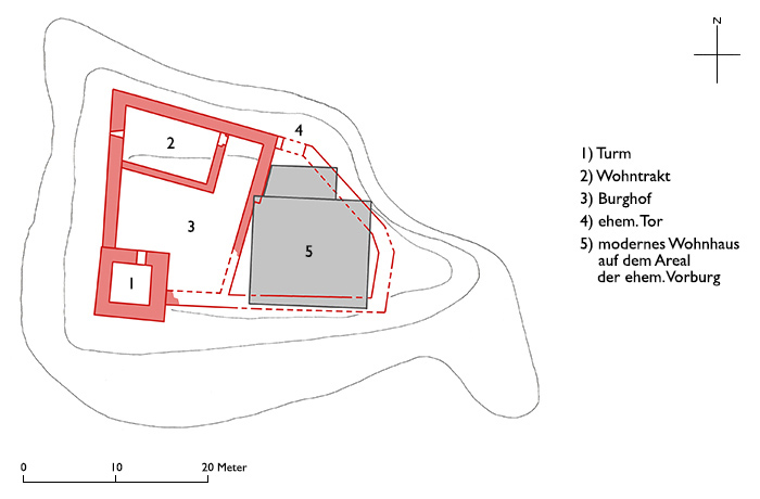 Grundriss Strahlegg (GR)