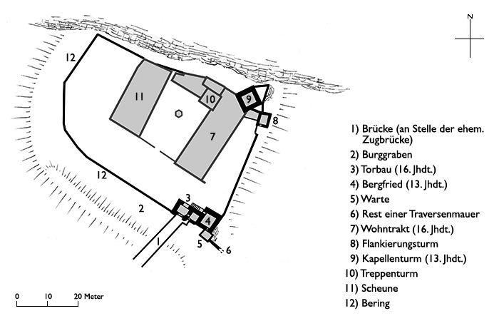 Grundriss Surpierre