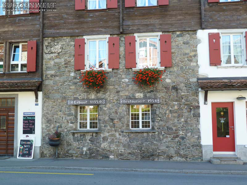 Burgenwelt - Turm im Gasthaus Tell - Schweiz