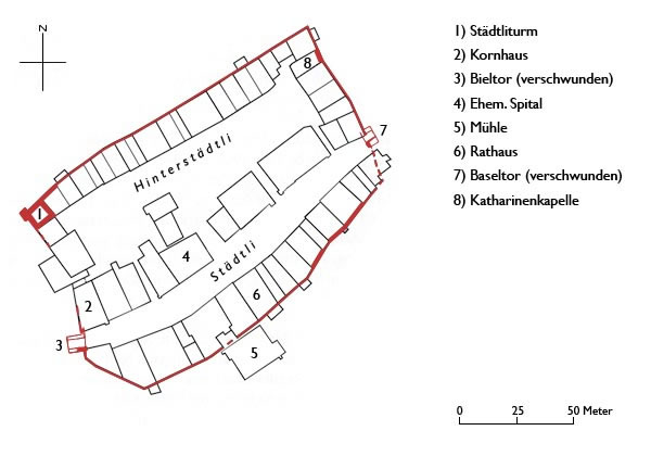 Grundriss Wiedlisbach