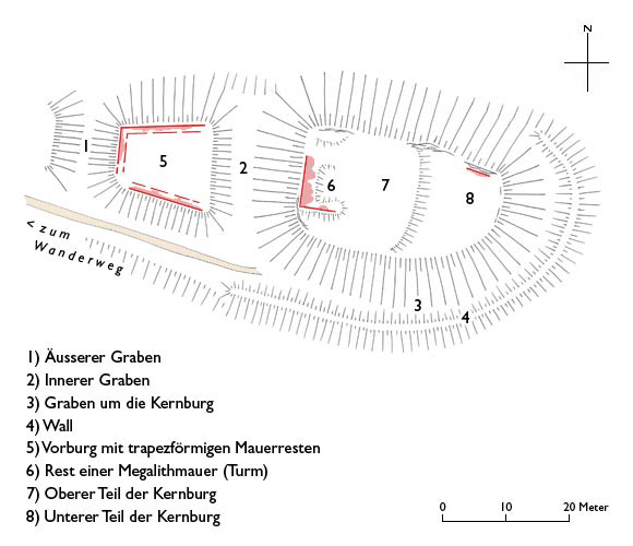 Grundriss Wildberg