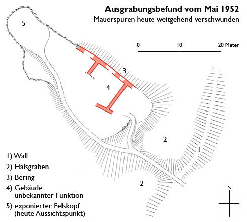 Grundriss Wolkenstein