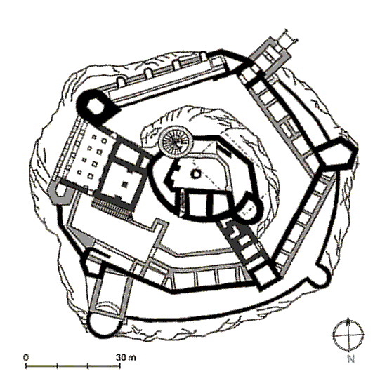 Grundriss Schloss Bojnice