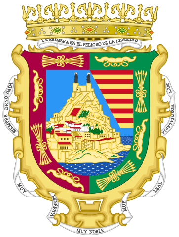 Wappen von Málaga