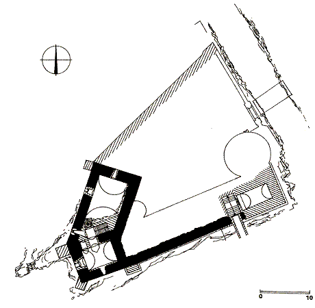 Grundriss Burg Altkinsberg