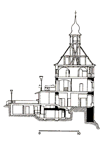 Grundriss Burg Karlsbad