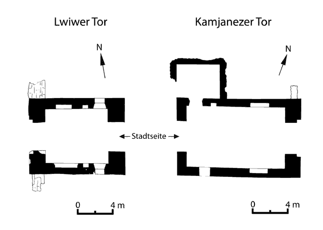 Grundriss Festung Gräben der hl. Dreifaltigkeit