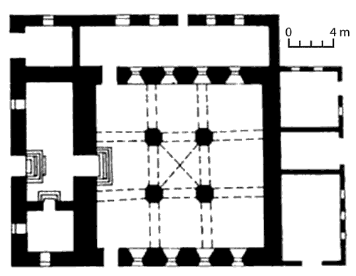 Grundriss Wehrsynagoge Scharhorod