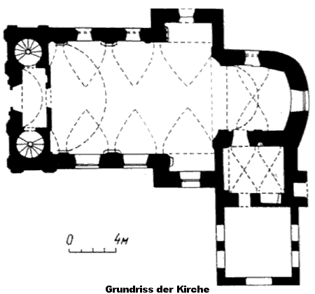 Grundriss Armenische Wehrkirche