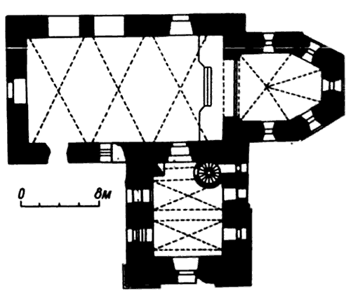 Grundriss Oboronna Wesha