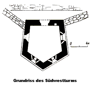 Grundriss Burg Vichrowsky